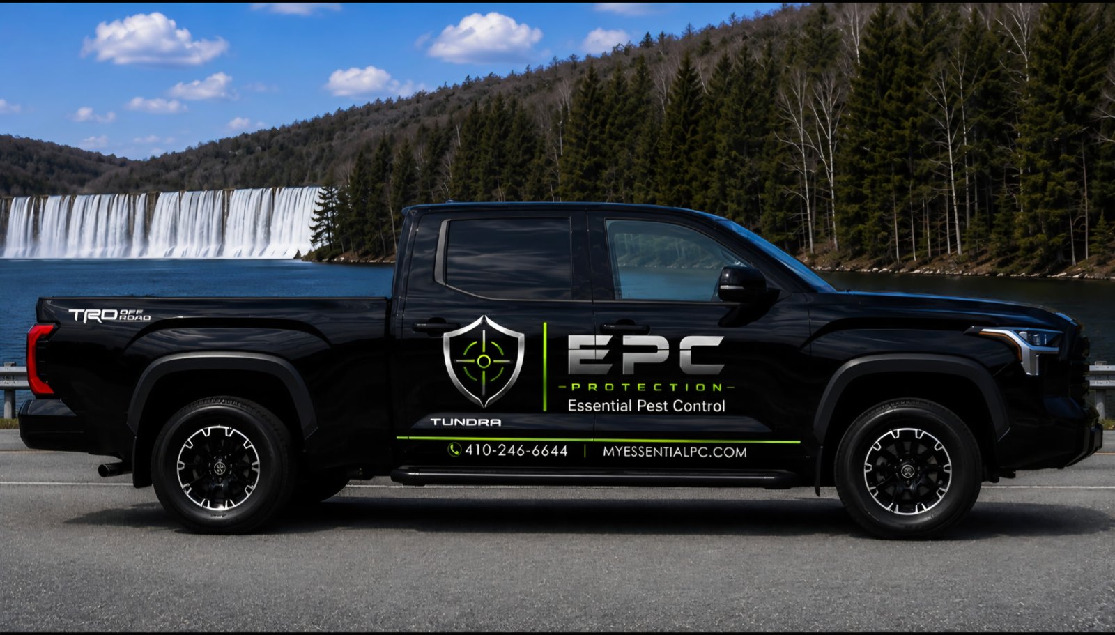 EPC Protection branded Toyota Tundra service truck